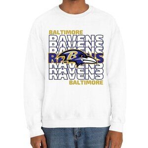 Baltimore Ravens Football Sweatshirt Retro Vintage NFL Crewneck Team Fan Gift 05